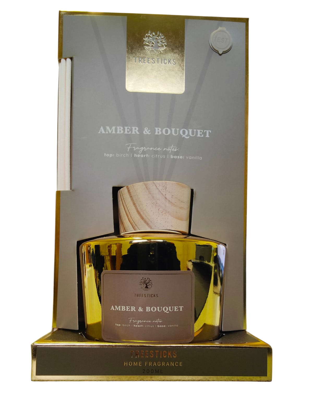 Diffusore di Fragranza Treesticks Ambra & Bouquet – 200 ml
