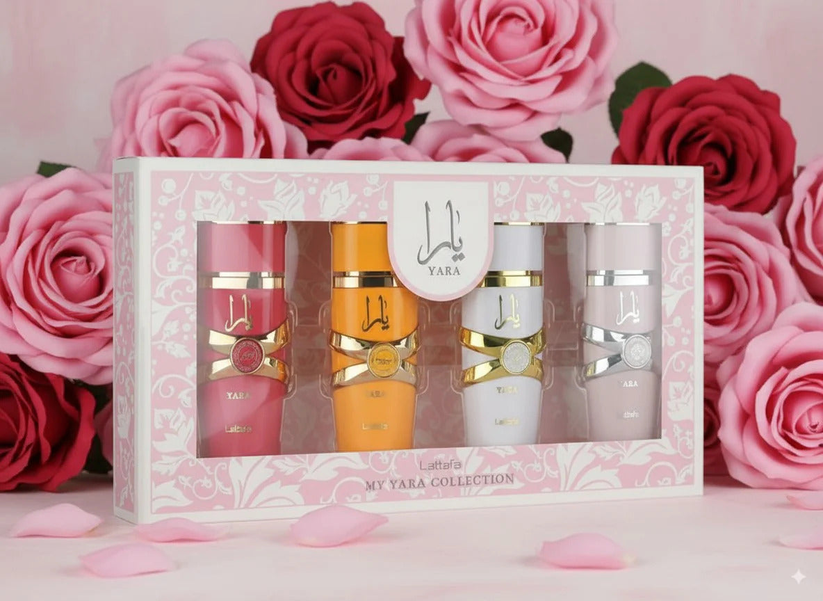 Lattafa My Yara Collection – Set Regalo 4 x 25 ml Eau de Parfum